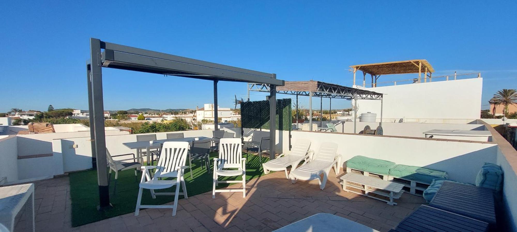 Villa Casa Totalmente Nueva A 50 Metros De La Playa à El Palmar  Extérieur photo